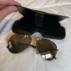 NWT YSL Classic Gold Aviators